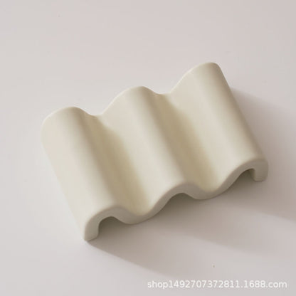 Ceramic Drain Soap Dish