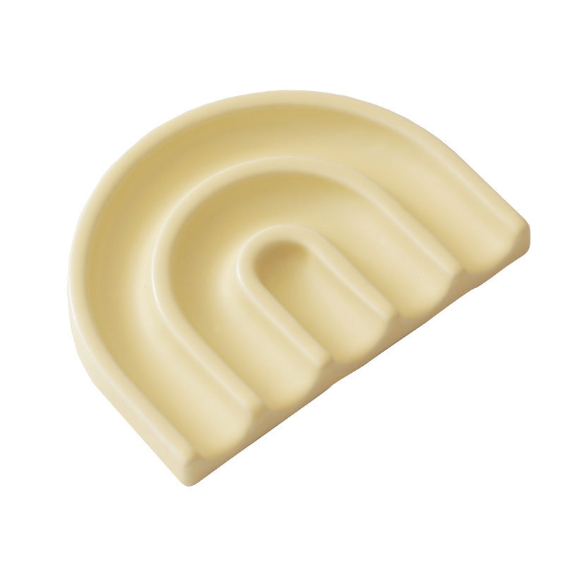 Ceramic Drain Soap Dish