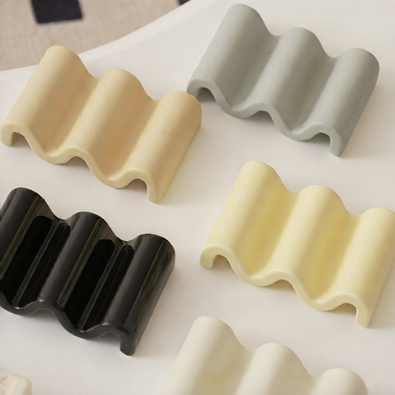 Ceramic Drain Soap Dish
