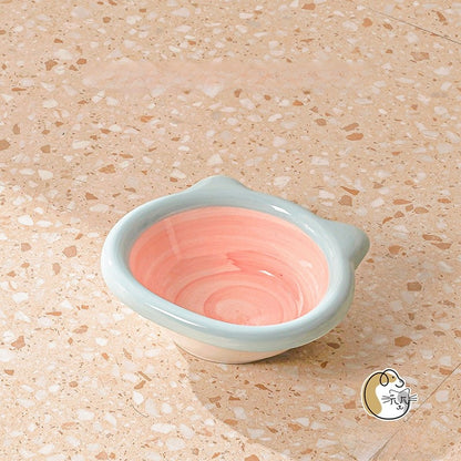 Ceramic Elevated Pet Bowl