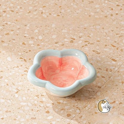 Ceramic Elevated Pet Bowl