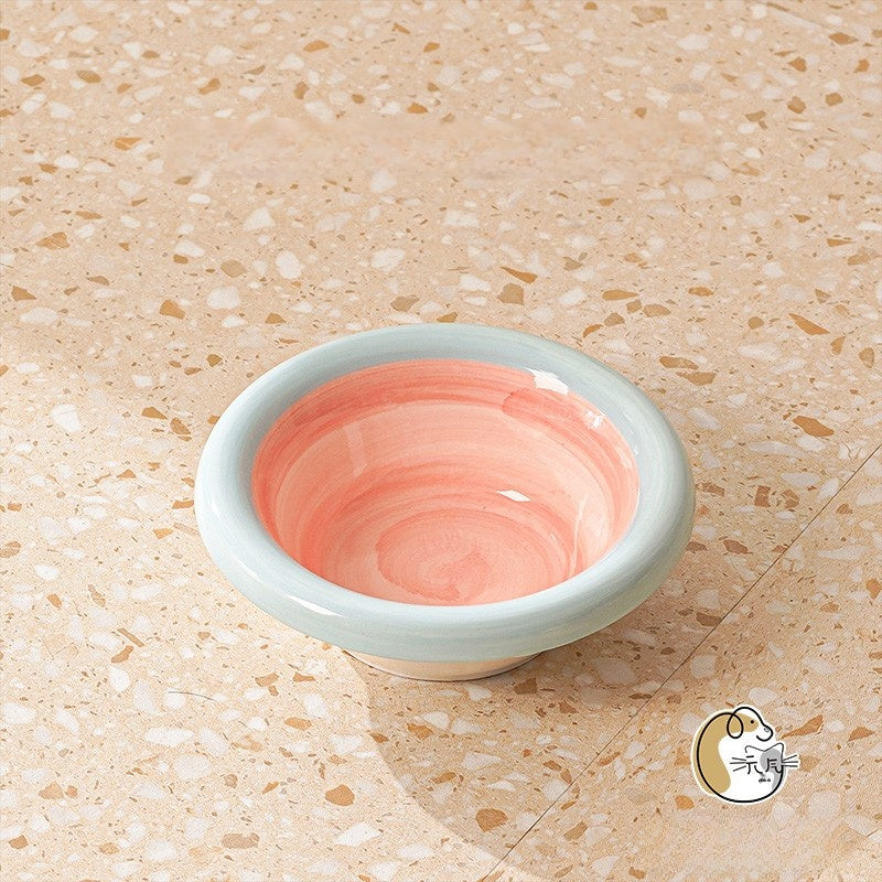 Ceramic Elevated Pet Bowl
