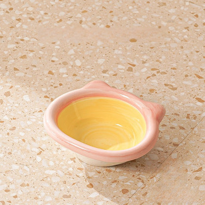 Ceramic Elevated Pet Bowl