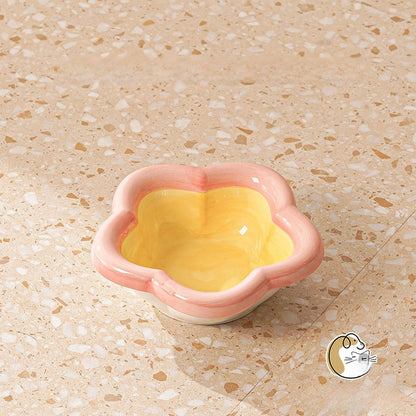 Ceramic Elevated Pet Bowl