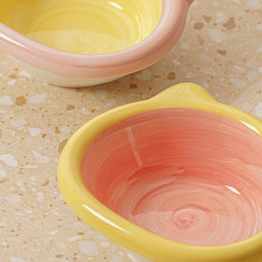 Ceramic Elevated Pet Bowl