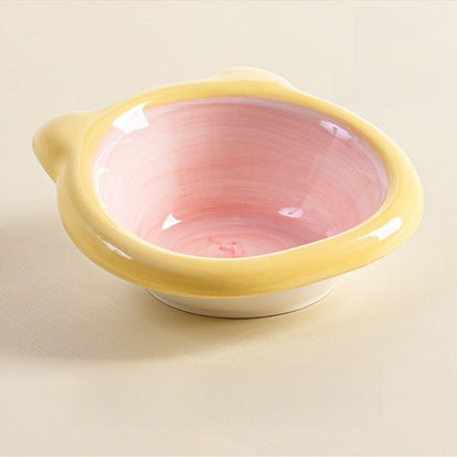 Ceramic Elevated Pet Bowl