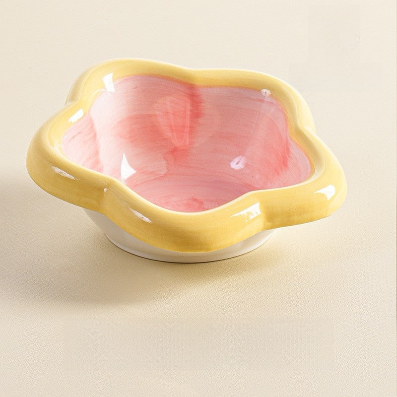 Ceramic Elevated Pet Bowl