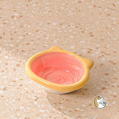 Ceramic Elevated Pet Bowl