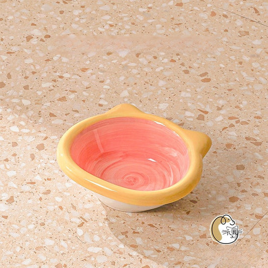 Ceramic Elevated Pet Bowl