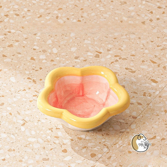 Ceramic Elevated Pet Bowl