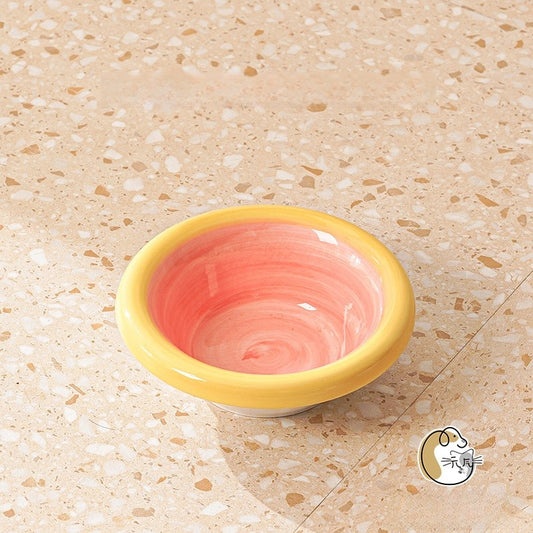 Ceramic Elevated Pet Bowl