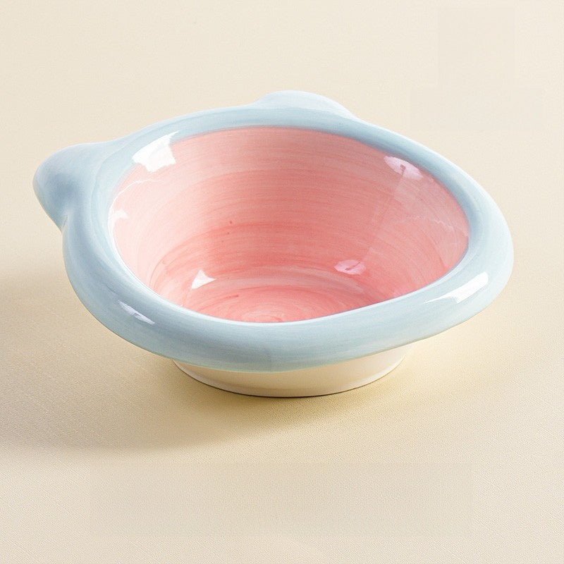 Ceramic Elevated Pet Bowl