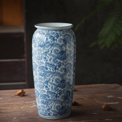 Ceramic flower arrangement vase