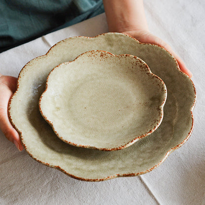 Ceramic Flower Plate
