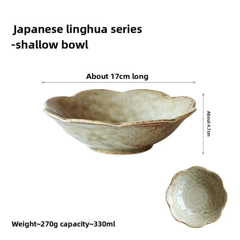 Ceramic Flower Plate