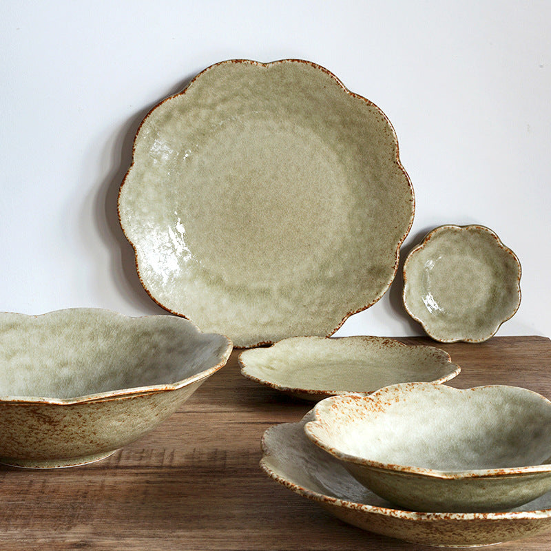 Ceramic Flower Plate