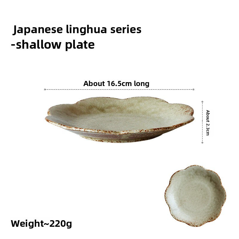 Ceramic Flower Plate