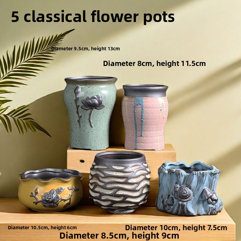 Ceramic Flower Pots for Succulents