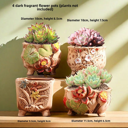 Ceramic Flower Pots for Succulents
