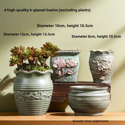 Ceramic Flower Pots for Succulents