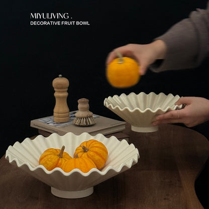 Ceramic fruit bowl