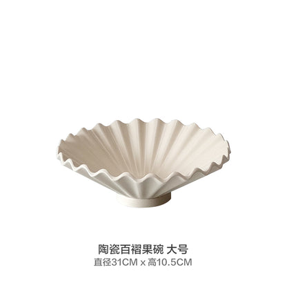 Ceramic fruit bowl