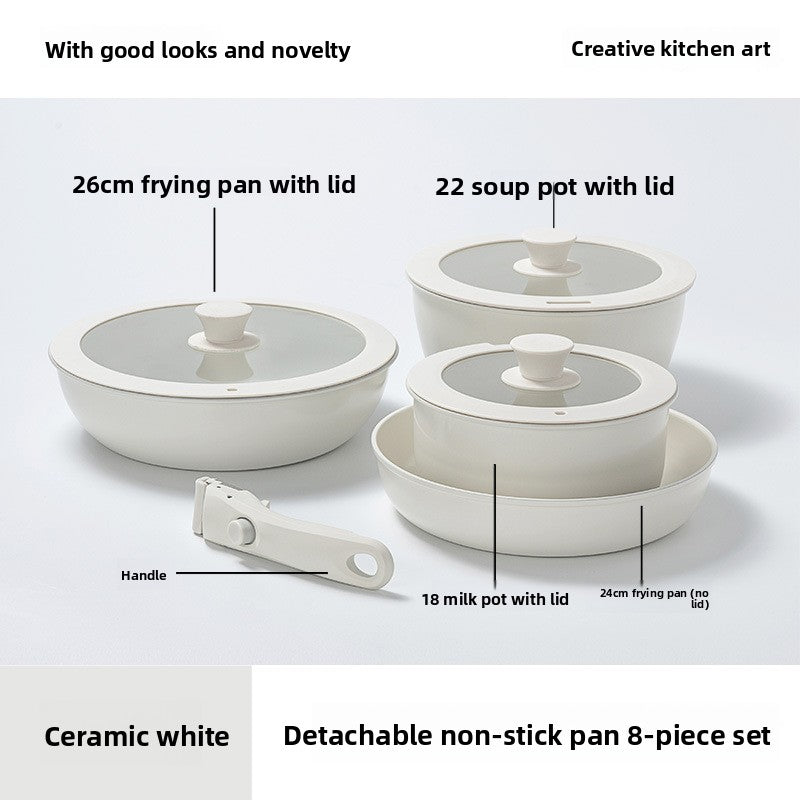 Ceramic glaze cookware set