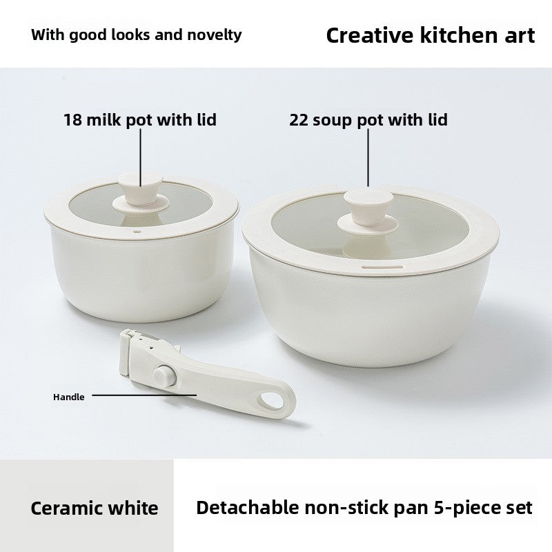 Ceramic glaze cookware set