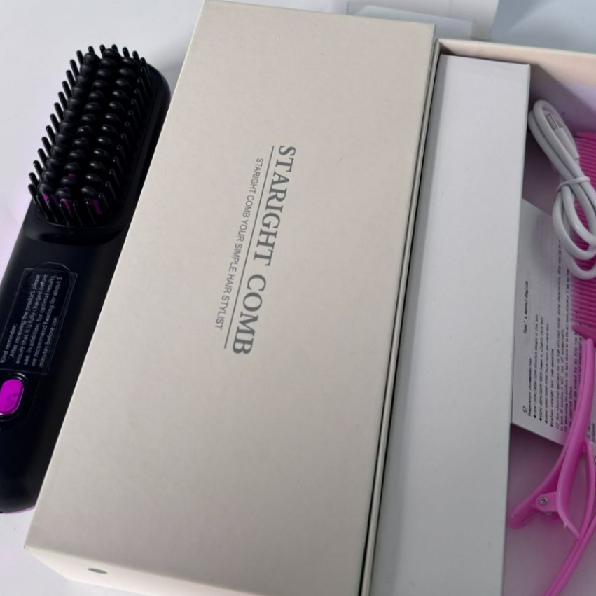 Ceramic Hair Straightener with Negative Ion Technology