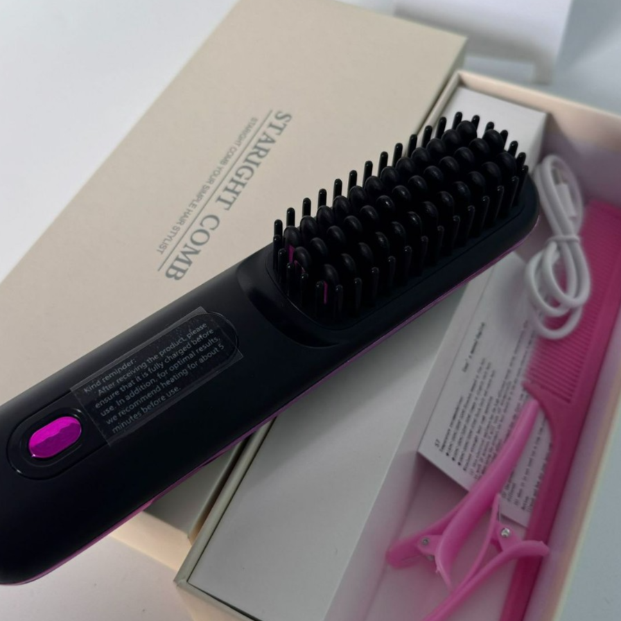 Ceramic Hair Straightener with Negative Ion Technology