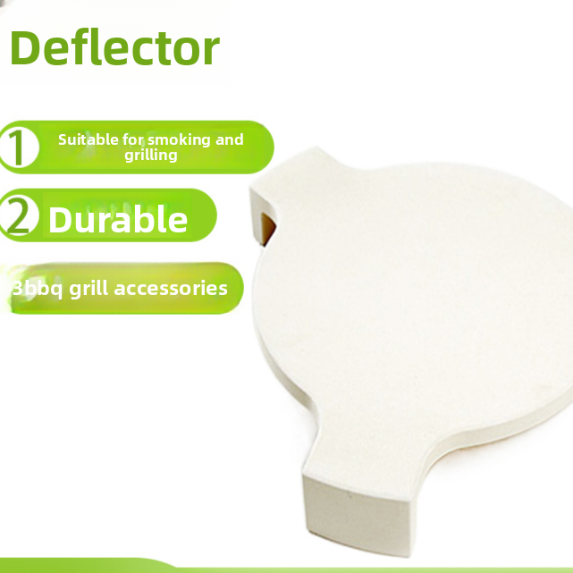 Ceramic Heat Deflector for BBQ Grill Oven