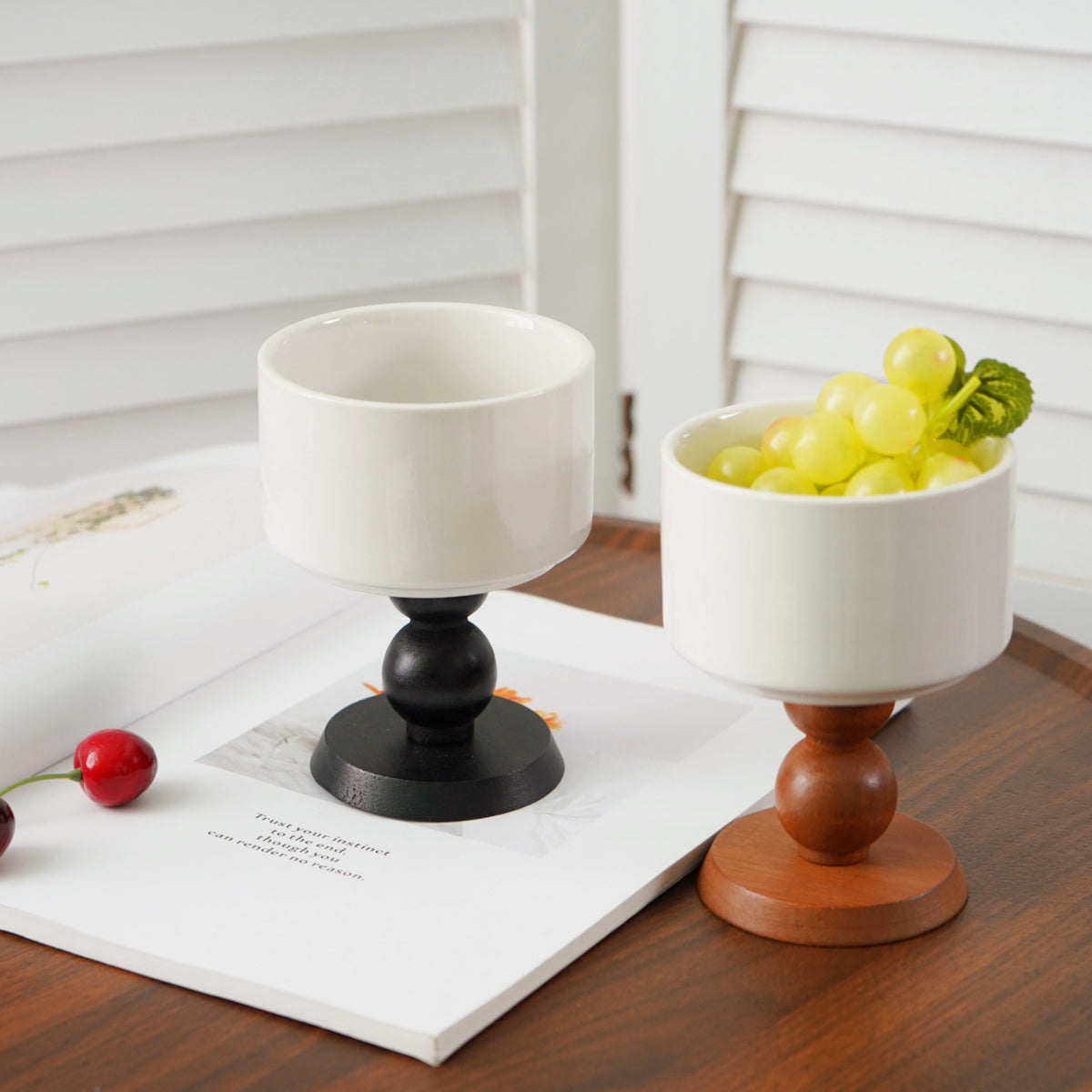 Ceramic highball glass