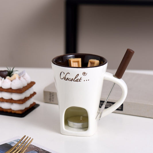 Ceramic Hot Pot Mug Chocolate Cup