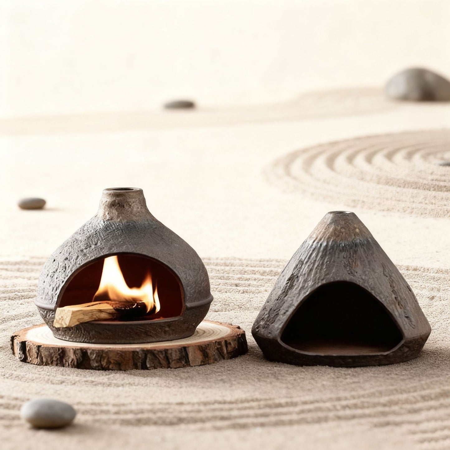 Ceramic incense burner