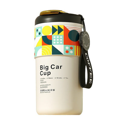 Ceramic insulated mug