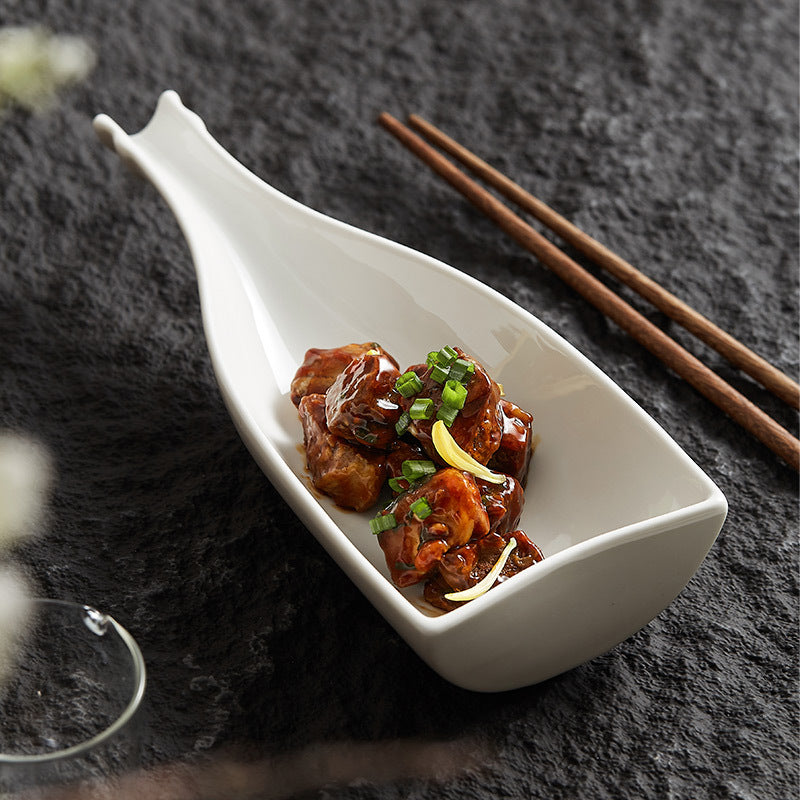 Ceramic Irregular Deep Plate