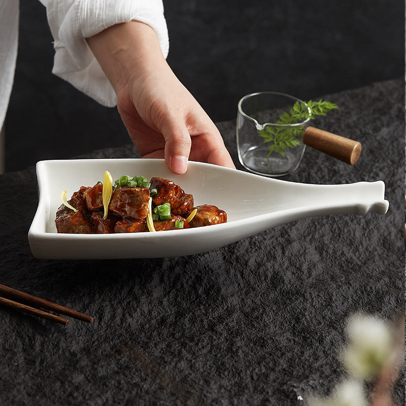 Ceramic Irregular Deep Plate