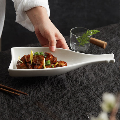 Ceramic Irregular Deep Plate