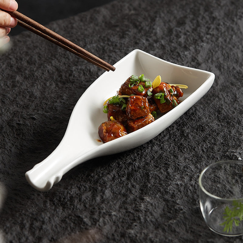 Ceramic Irregular Deep Plate