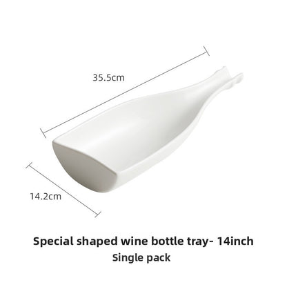 Ceramic Irregular Deep Plate