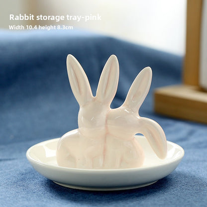 Ceramic Jewelry Storage Decorative Tray
