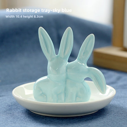 Ceramic Jewelry Storage Decorative Tray