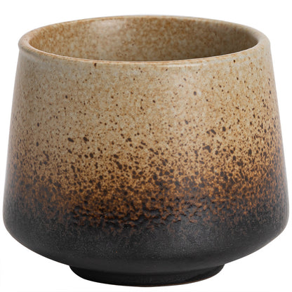 Ceramic kiln-changed mugs