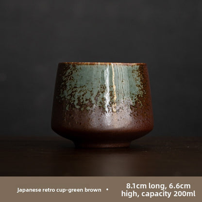Ceramic kiln-changed mugs