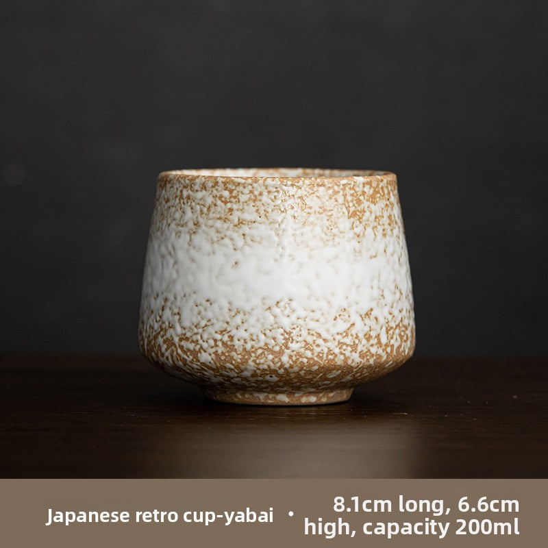 Ceramic kiln-changed mugs