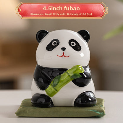 Ceramic Lucky Cat Decorative Ornament