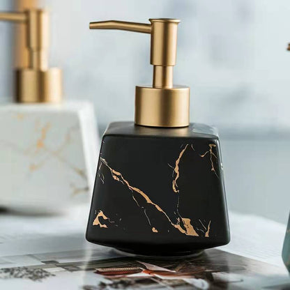 Ceramic Marble Bathroom Bottle