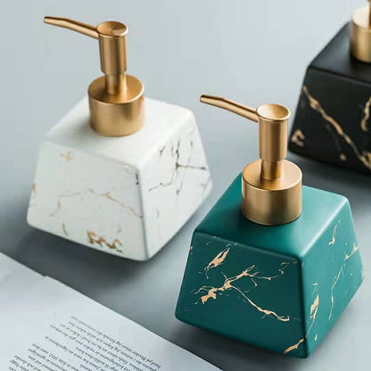Ceramic Marble Bathroom Bottle