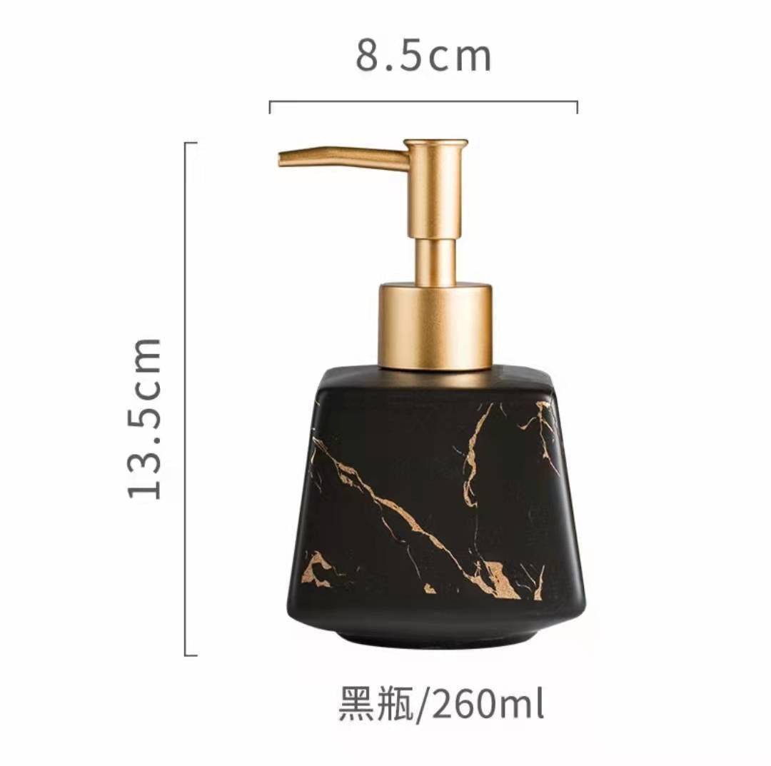Ceramic Marble Bathroom Bottle