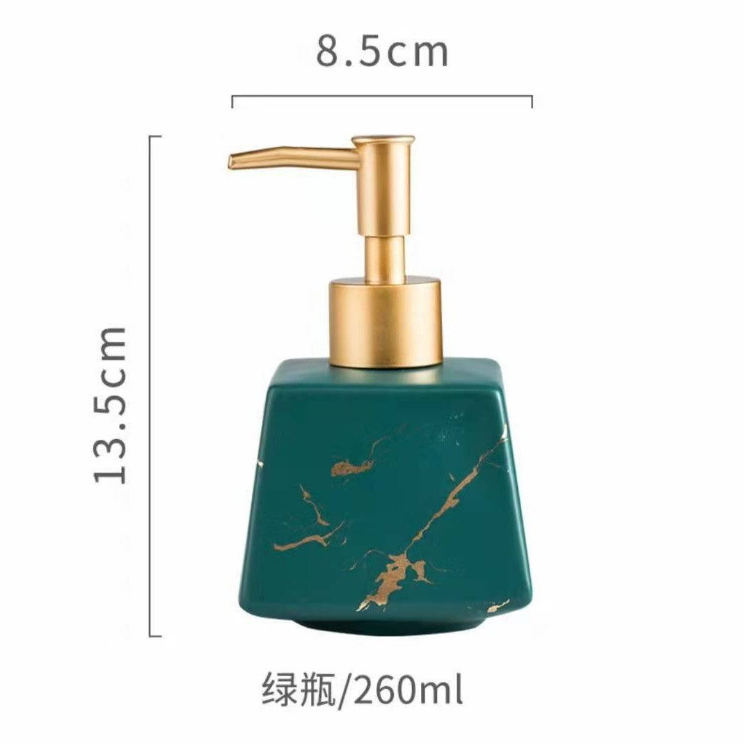 Ceramic Marble Bathroom Bottle
